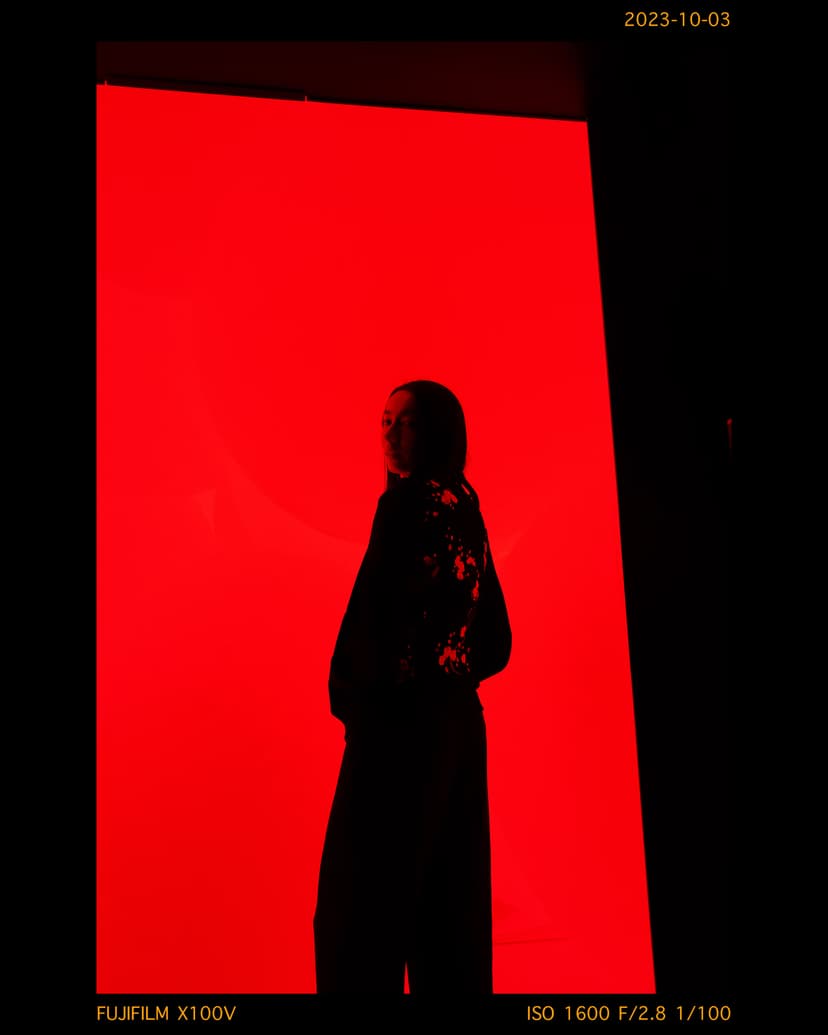 Street photography with TMPLT metadata overlay